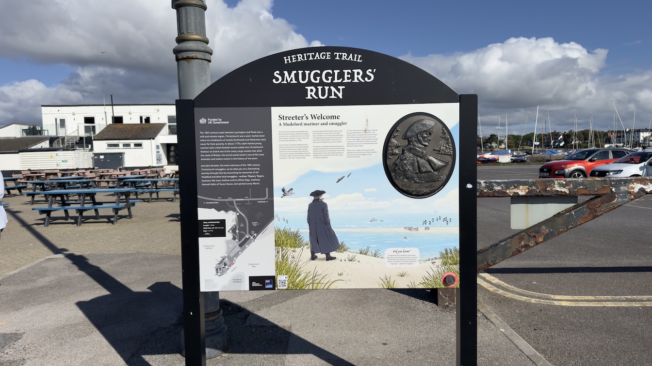 Heathrow to Mudeford: A Chauffeur Drop-Off, a Seaside Walk… and a Smuggler’s Story