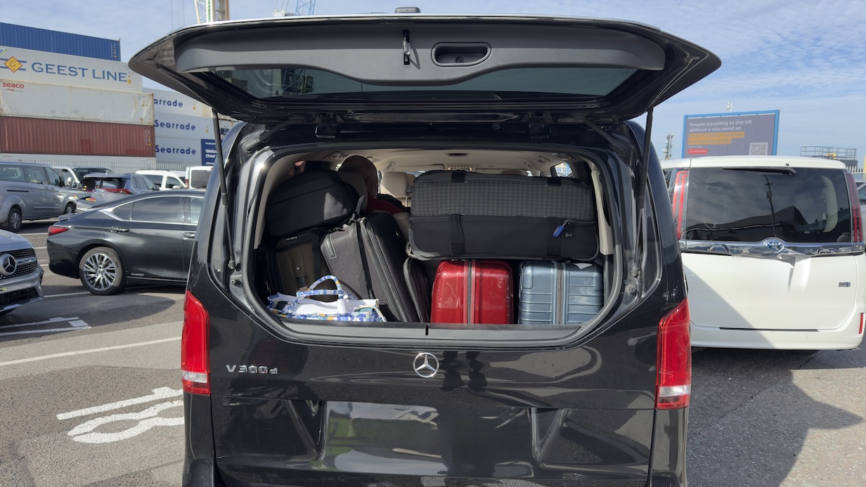 Big Bags, No Drama: Portsmouth Port Transfers in a V-Class