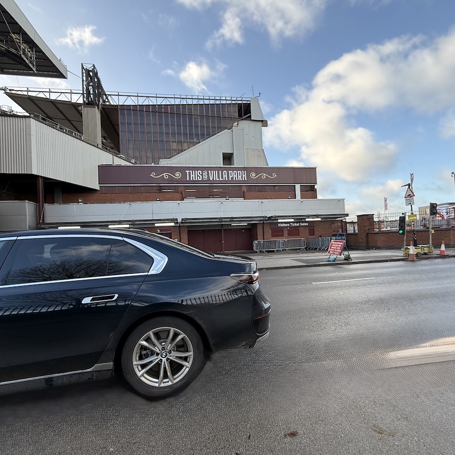 A Meeting at Villa Park: BMW 7 Series, Smooth Timing, Big History