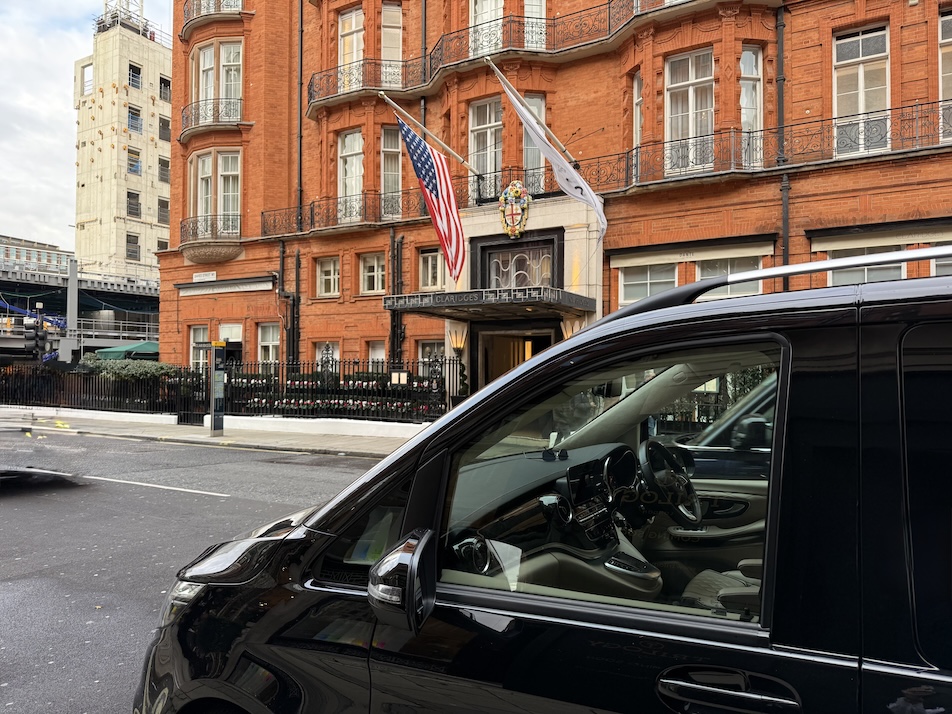 London Day Tour with AD: Claridge’s Lunch, Sights, and a Smooth Ride Home